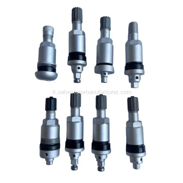 Valvola per pneumatici in alluminio TPMS